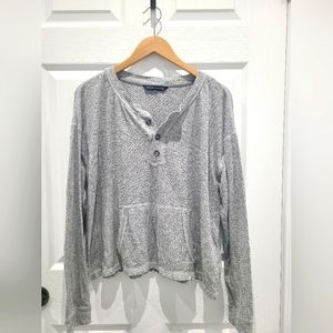 Abercrombie & Fitch Henley long sleeve. SIZE XL